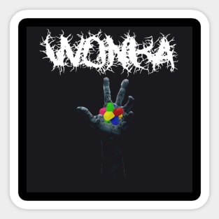 Wonka Metal Sticker